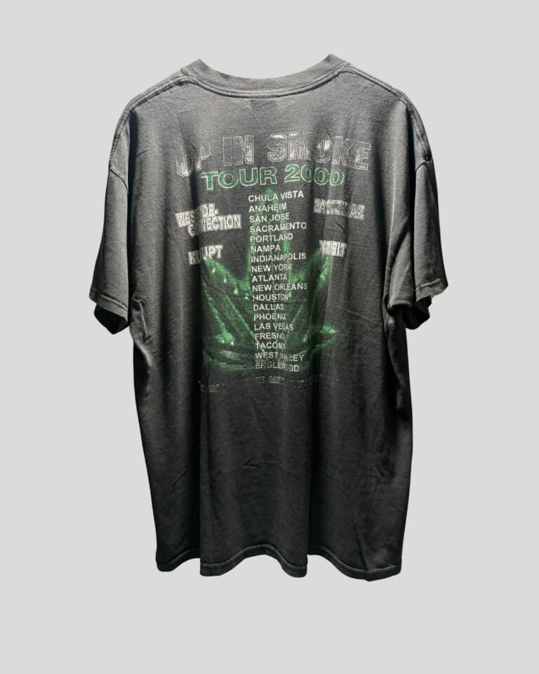 Up in smoke — back view