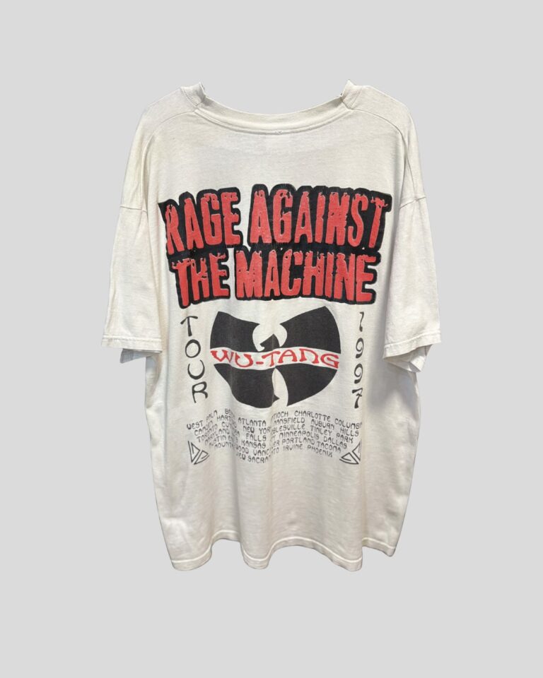 Rage against the machine — back view